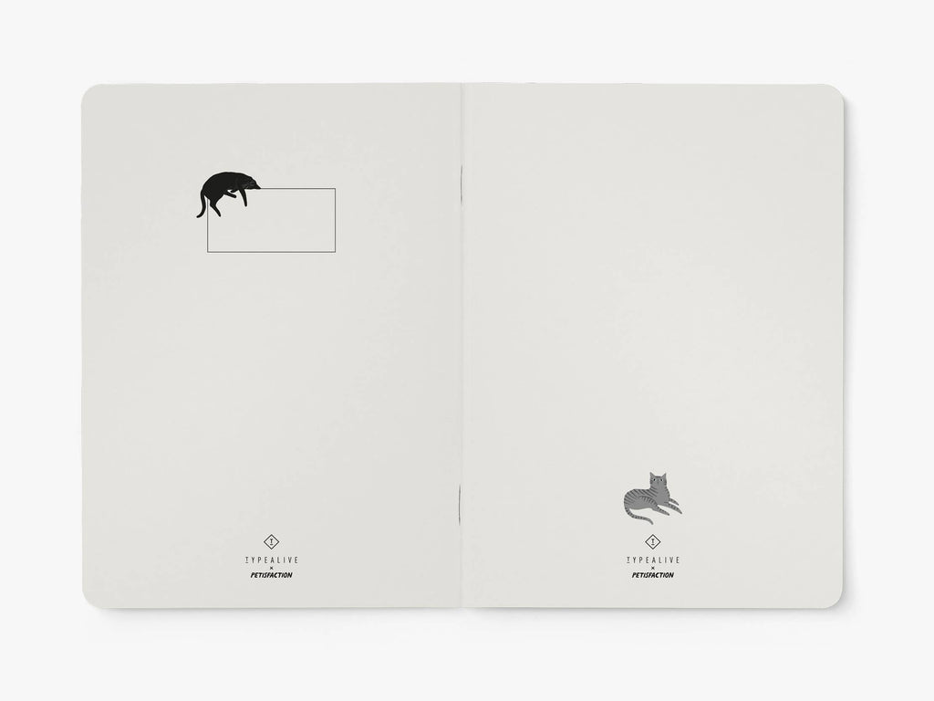 Quaderno/Petisfaction « CATS » formato DIN A5