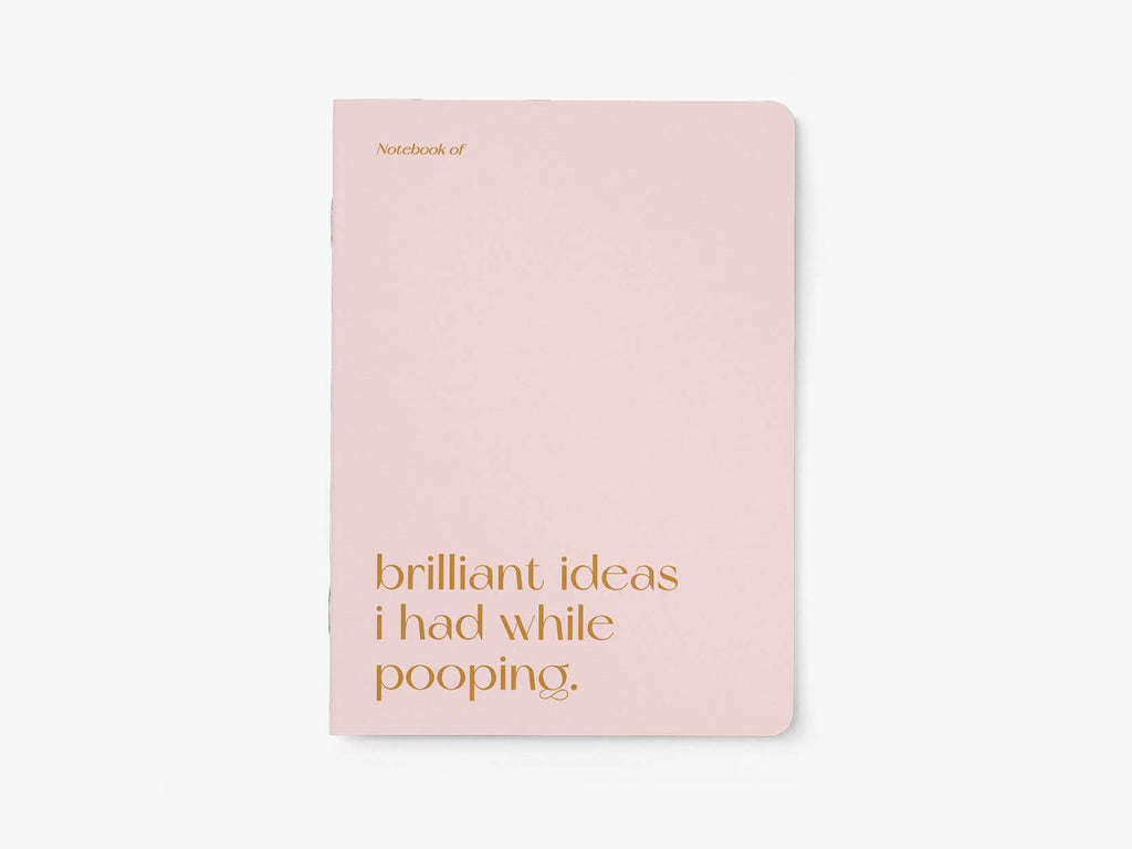 Quaderno Brilliant Pooping formato DIN A5