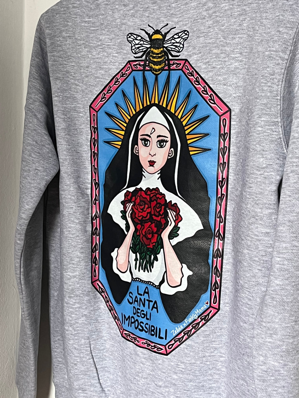 Felpa Santa Rita ZeldaxFunkyMama