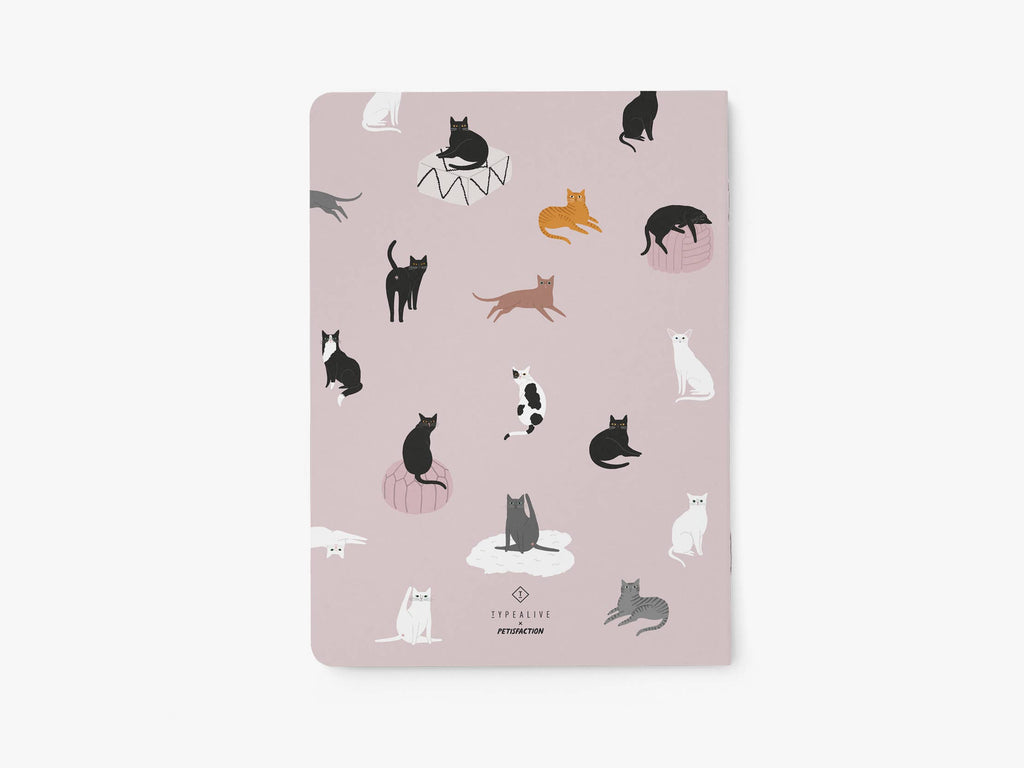 Quaderno/Petisfaction « CATS » formato DIN A5