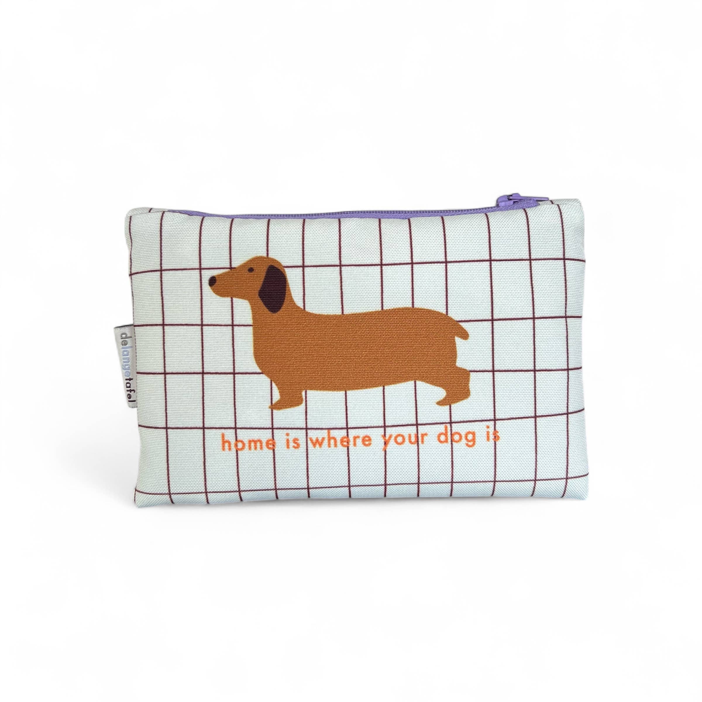 Astuccio piccolo · Bassotto «Home is where your dog is»